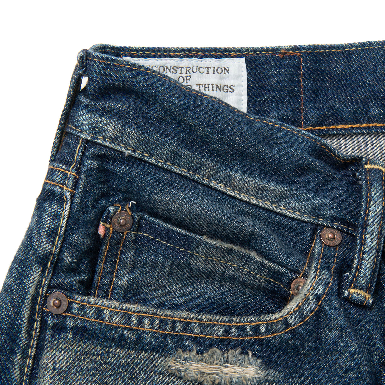 Studio D'Artisan "Craftsman Denim" Selvedge Jeans (Regular Straight)