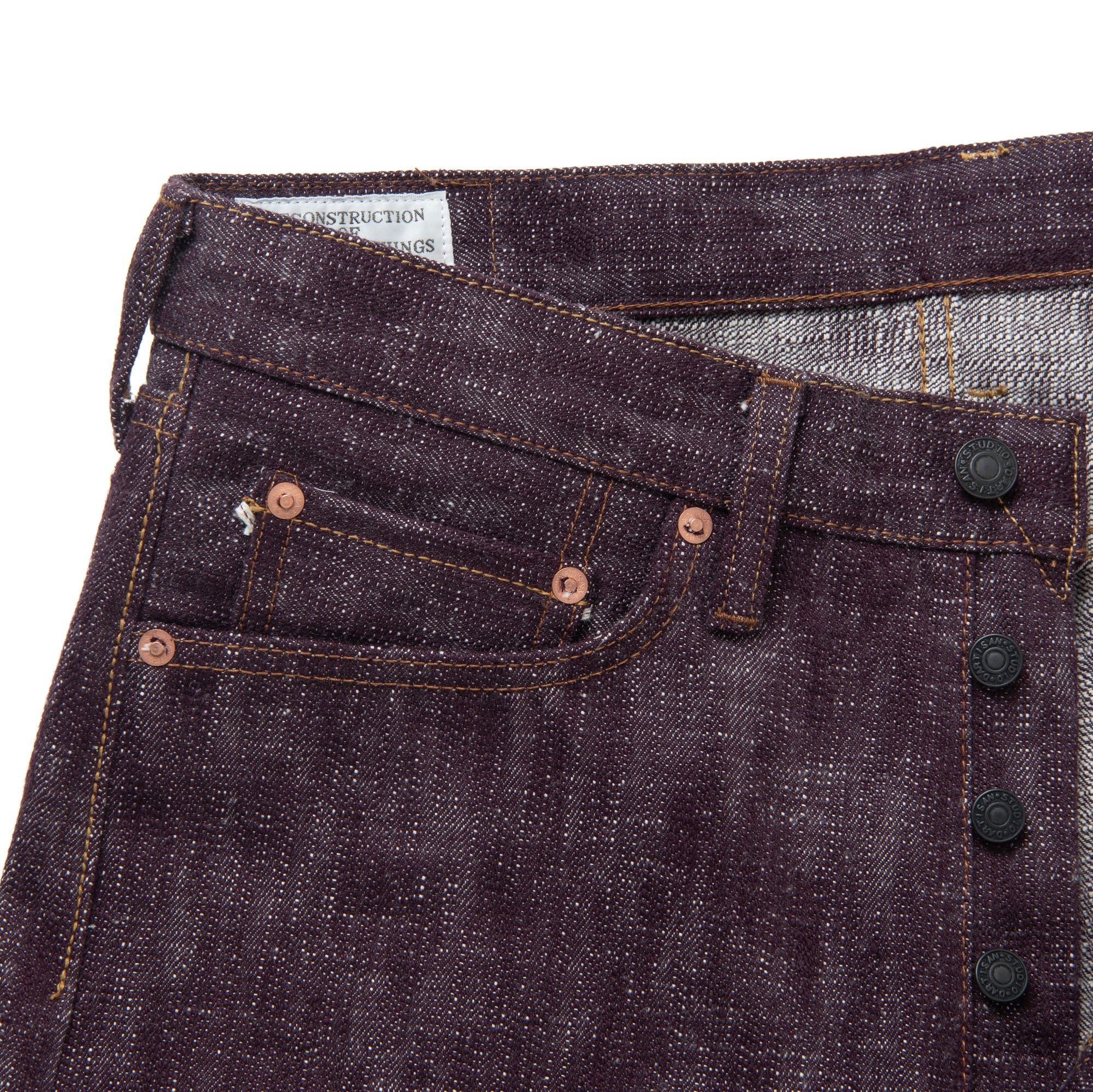 Studio D'Artisan "Futa-Ai" Selvedge Jeans (Regular Straight) - Okayama Denim