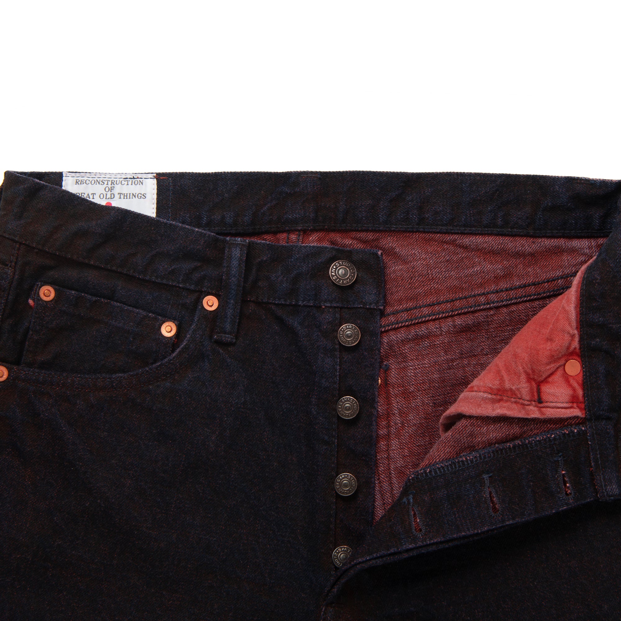 Studio D'Artisan "Bengara" Selvedge Jeans (Relax Tapered)