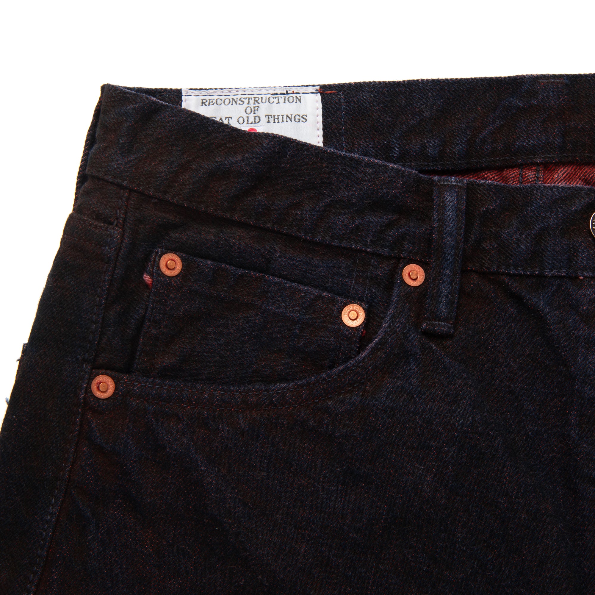 Studio D'Artisan "Bengara" Selvedge Jeans (Relax Tapered)