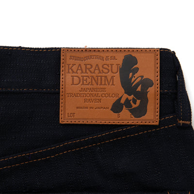 [Pre-Order] Studio D'Artisan "Karasu Denim" Selvedge Jeans (Regular Straight)
