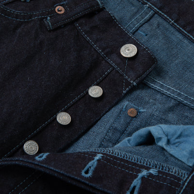 Studio D'Artisan "Kyoto Aqua Indigo" Selvedge Jeans (Regular Straight)