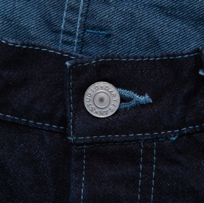 Studio D'Artisan "Kyoto Aqua Indigo" Selvedge Jeans (Regular Straight)