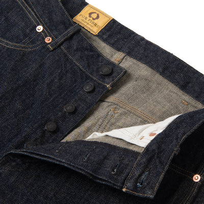 Studio D'Artisan "Fox Cotton" Denim Painter Pants