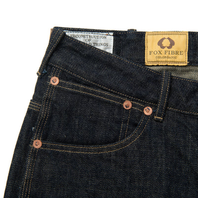 Studio D'Artisan "Fox Cotton" Denim Painter Pants