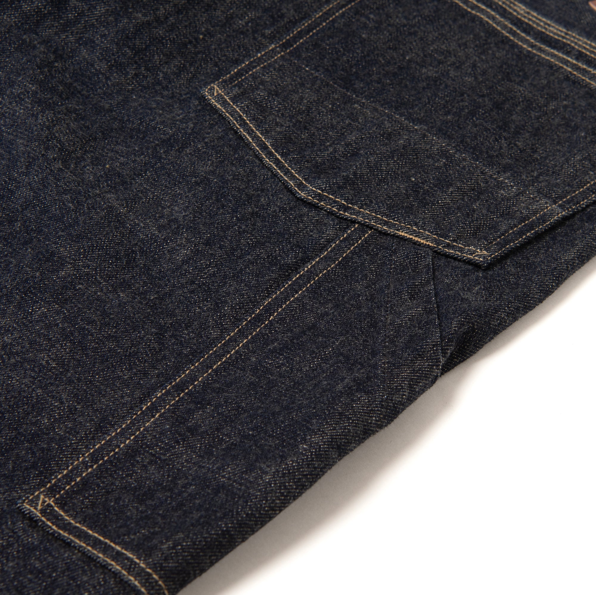 Studio D'Artisan "Fox Cotton" Denim Painter Pants