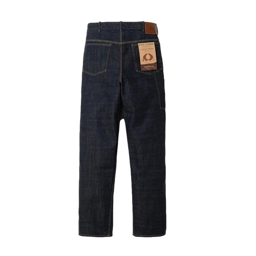 Studio D'Artisan "Fox Cotton" Denim Painter Pants