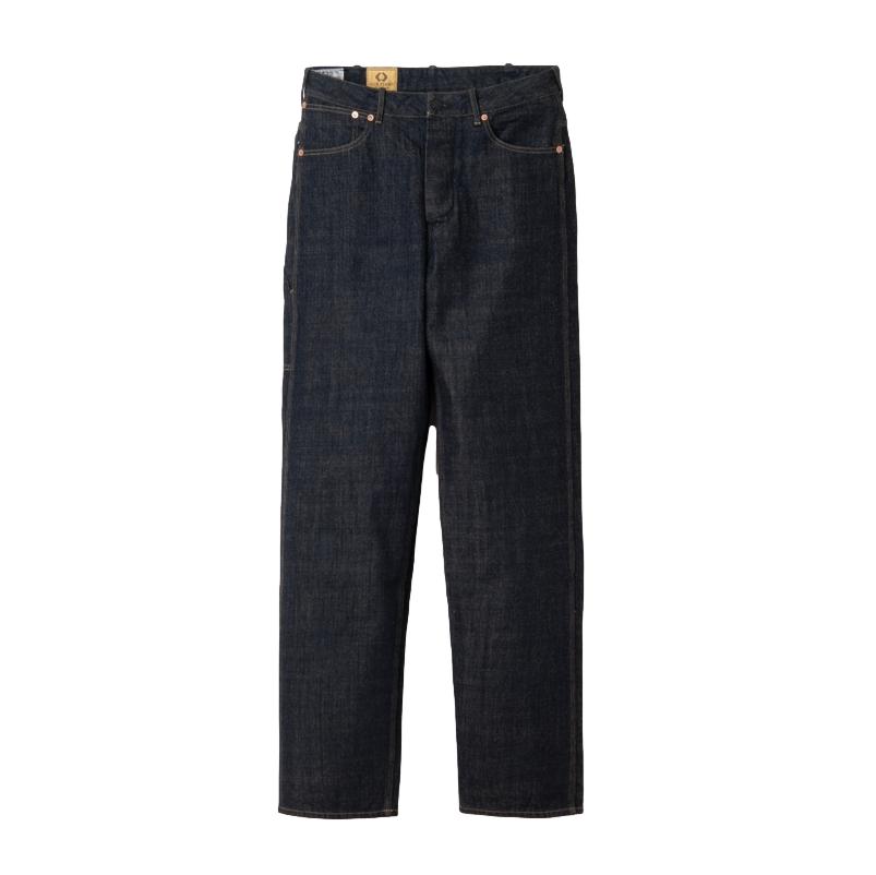 Studio D'Artisan "Fox Cotton" Denim Painter Pants