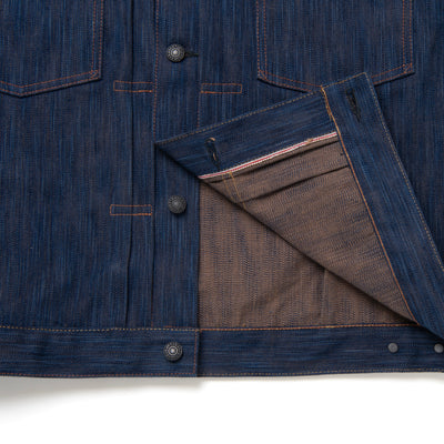Studio D'Artisan "Awa Sho-Ai Kakishibu" Type 2 Selvedge Jacket