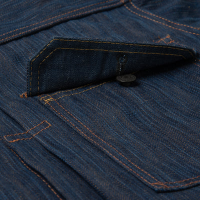 Studio D'Artisan "Awa Sho-Ai Kakishibu" Type 2 Selvedge Jacket