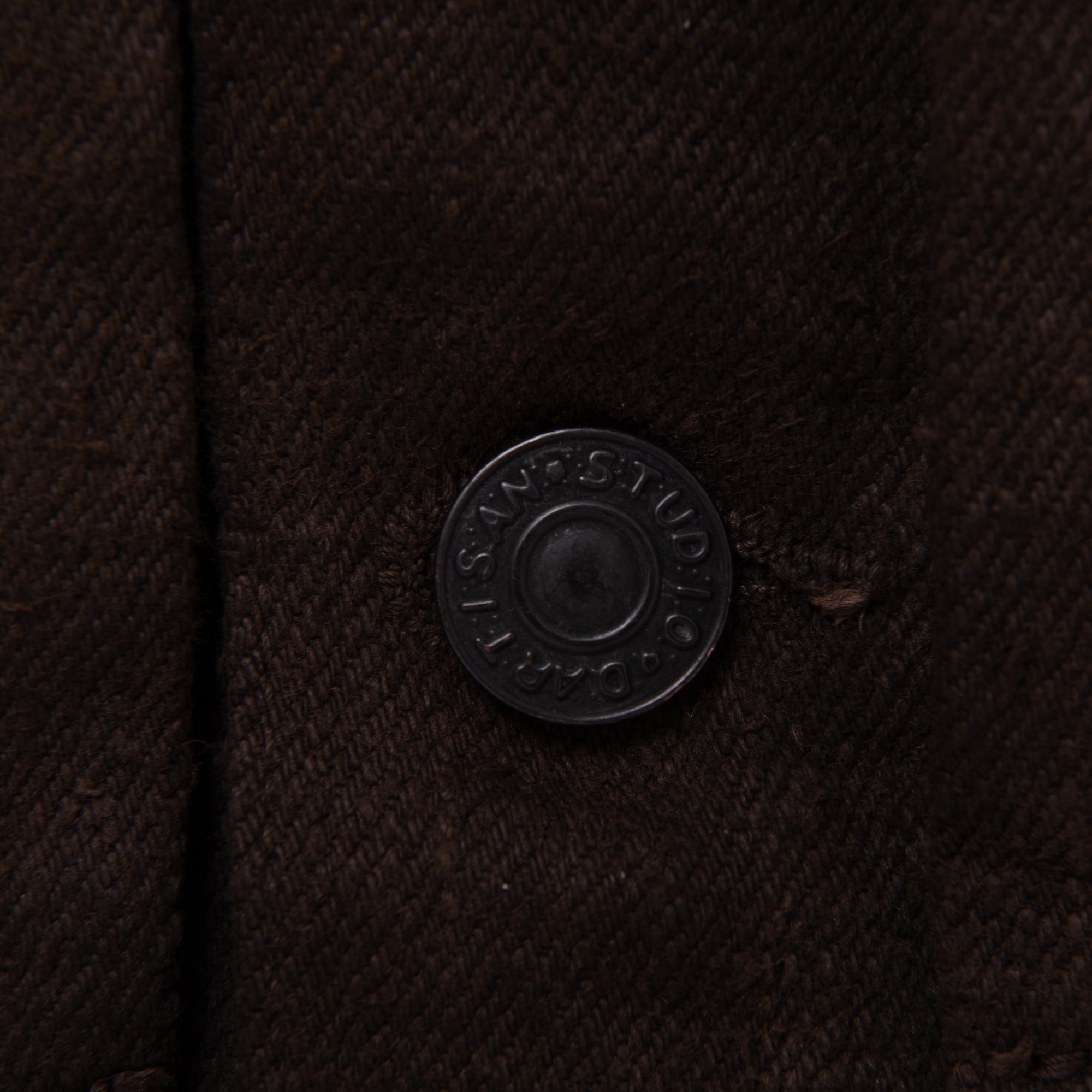 Studio D'Artisan GL3 "Amami Dorozome" Selvedge Jacket (Dark Brown)