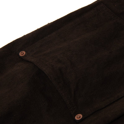 [Pre-Order] Studio D'Artisan GL3 "Amami Dorozome" Selvedge Jacket (Dark Brown)