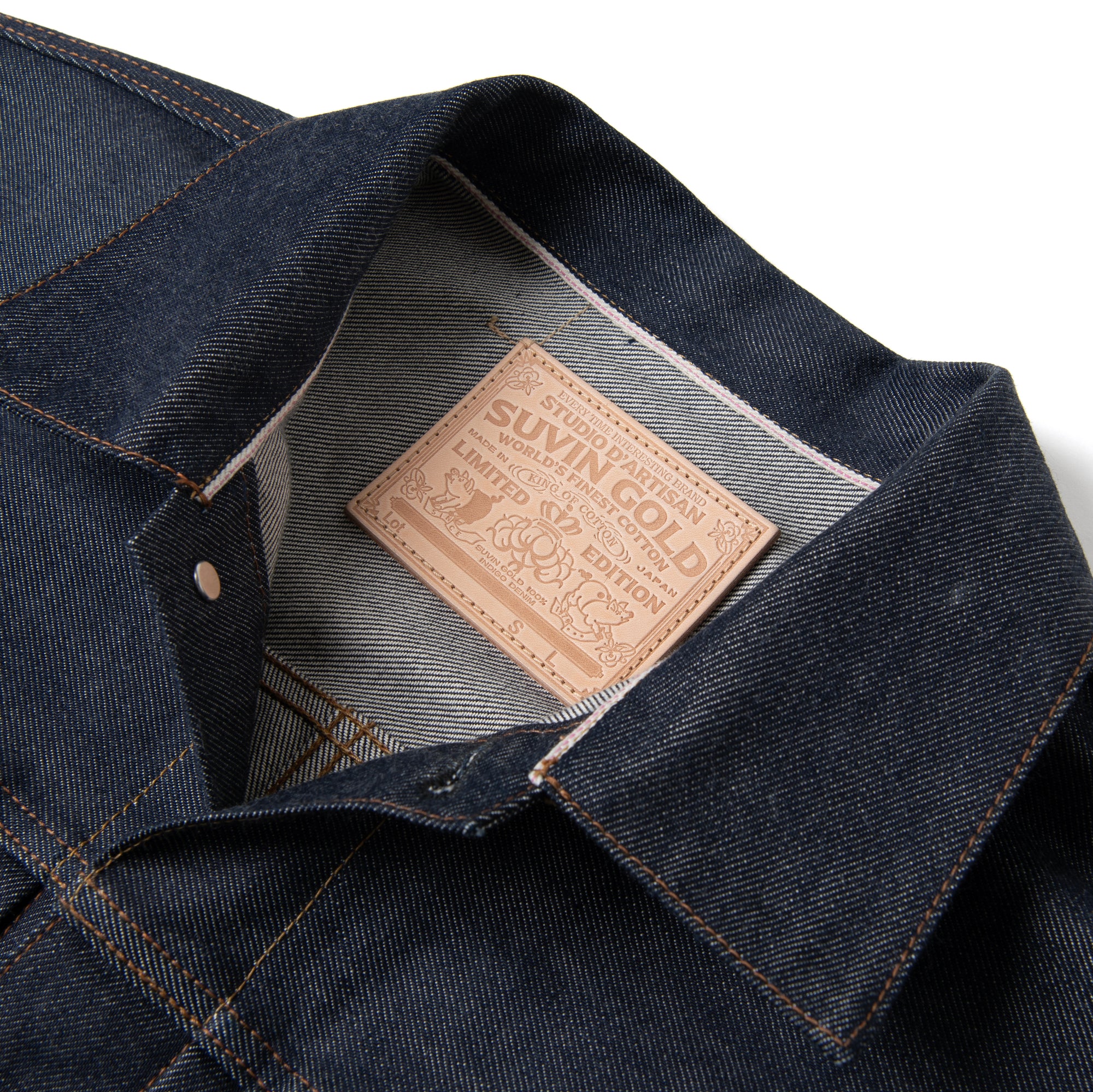 Studio D'Artisan 15oz. Suvin Gold Type 1 Selvedge Jacket