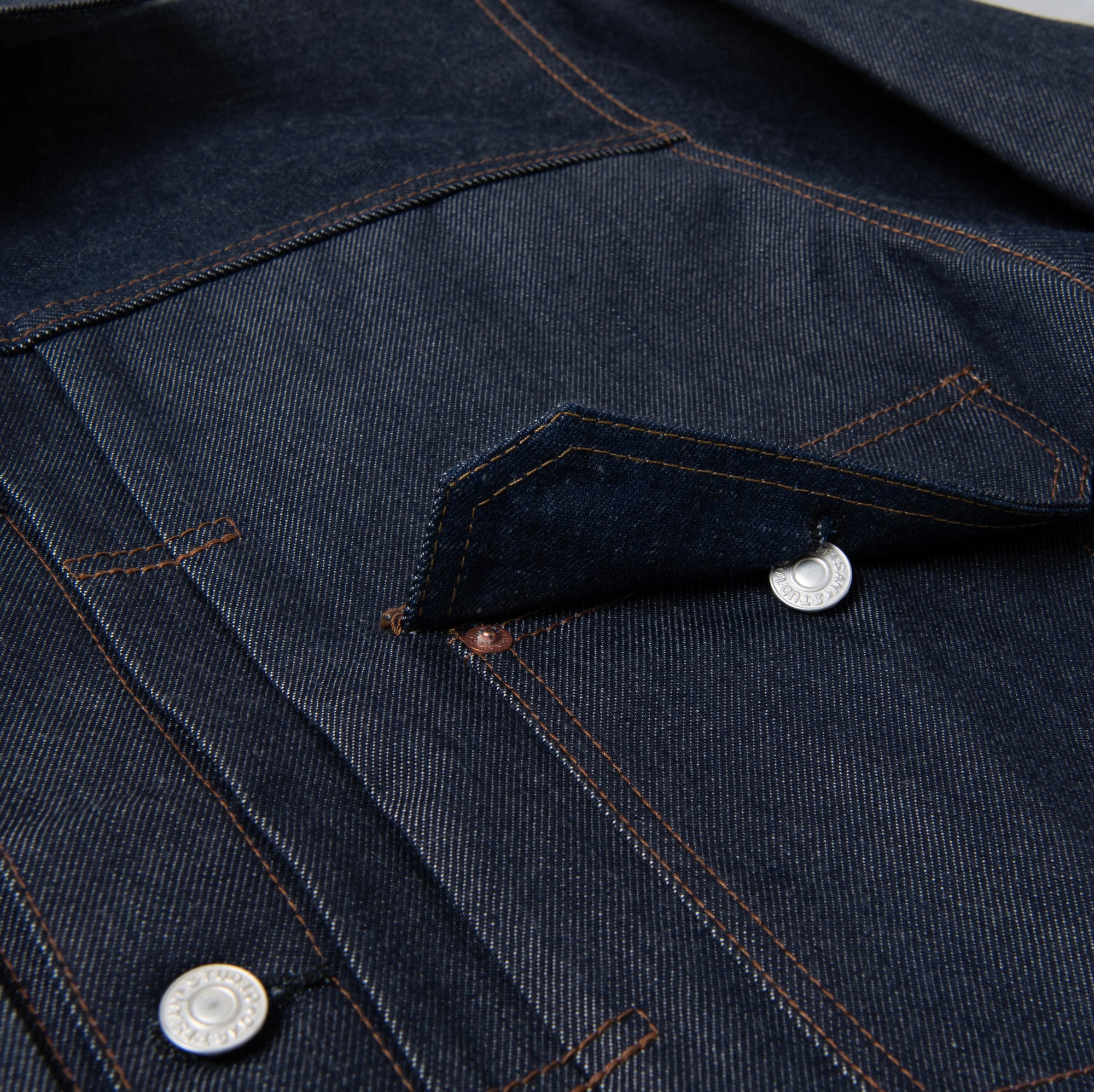 Studio D'Artisan 15oz. Suvin Gold Type 1 Selvedge Jacket