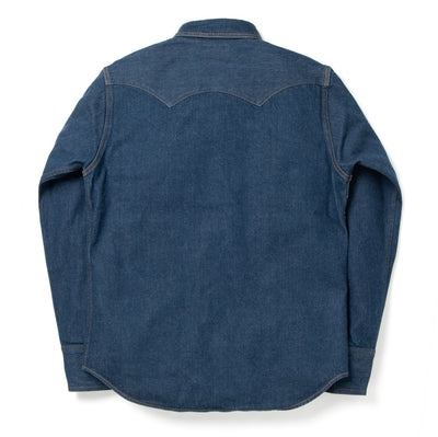 Studio D'Artisan Natural Indigo Denim Western Shirt