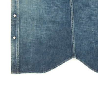 Studio D'Artisan "Crazy" Denim Western Shirt