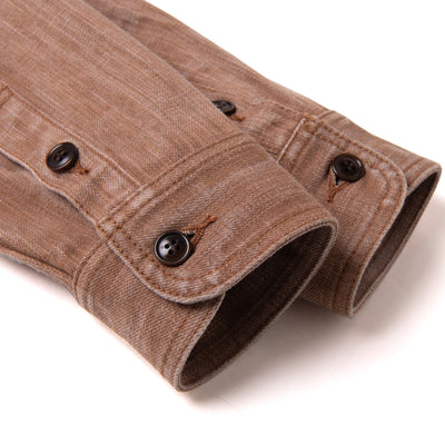 Studio D'Artisan "Kaki-Kyoku" Selvedge Denim Work Shirt