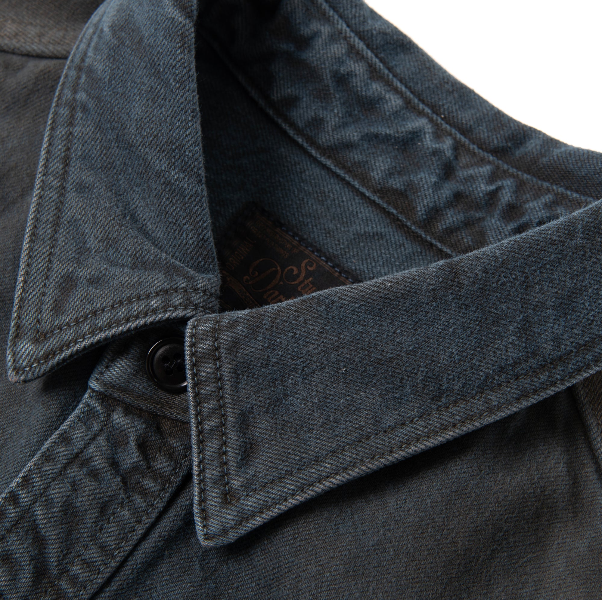 Studio D'Artisan "Kasane no Irome" Indigo x Kakishibu Work Shirt