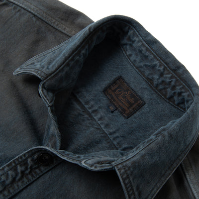 Studio D'Artisan "Kasane no Irome" Indigo x Kakishibu Work Shirt