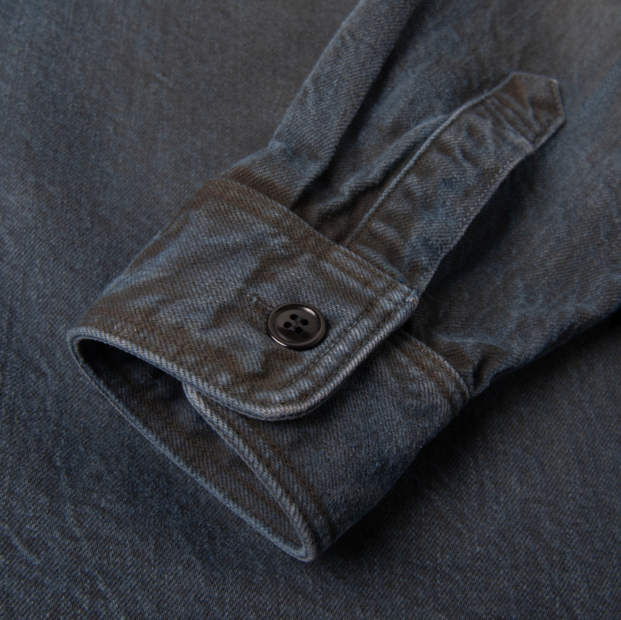 Studio D'Artisan "Kasane no Irome" Indigo x Kakishibu Work Shirt