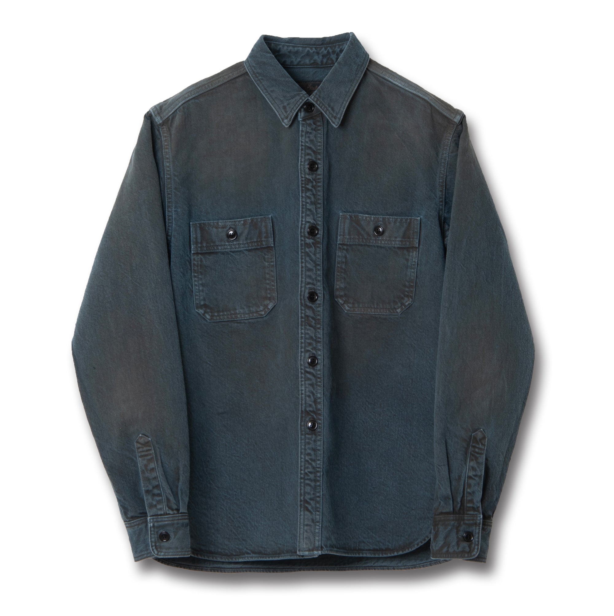 Studio D'Artisan "Kasane no Irome" Indigo x Kakishibu Work Shirt