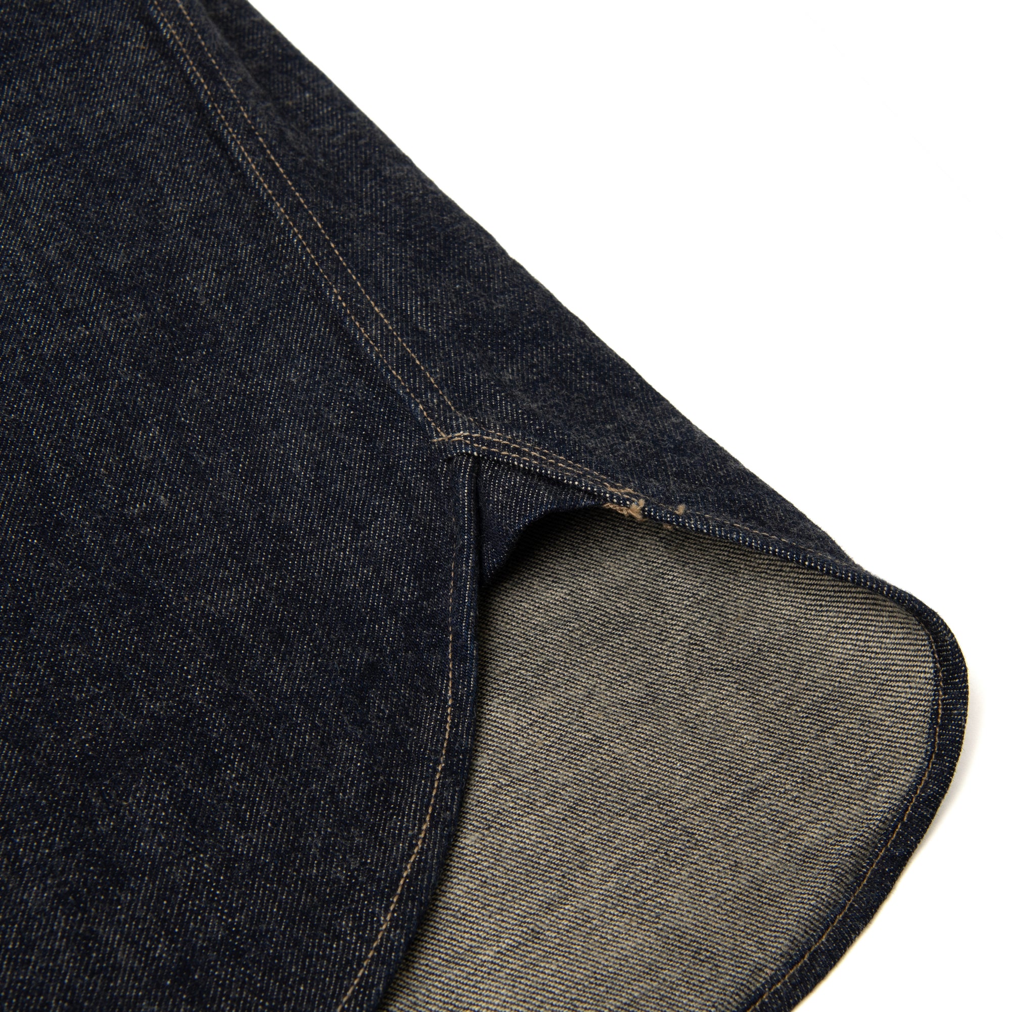Studio D'Artisan "Fox Cotton" Denim Work Shirt