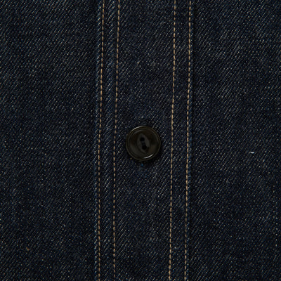 Studio D'Artisan "Fox Cotton" Denim Work Shirt