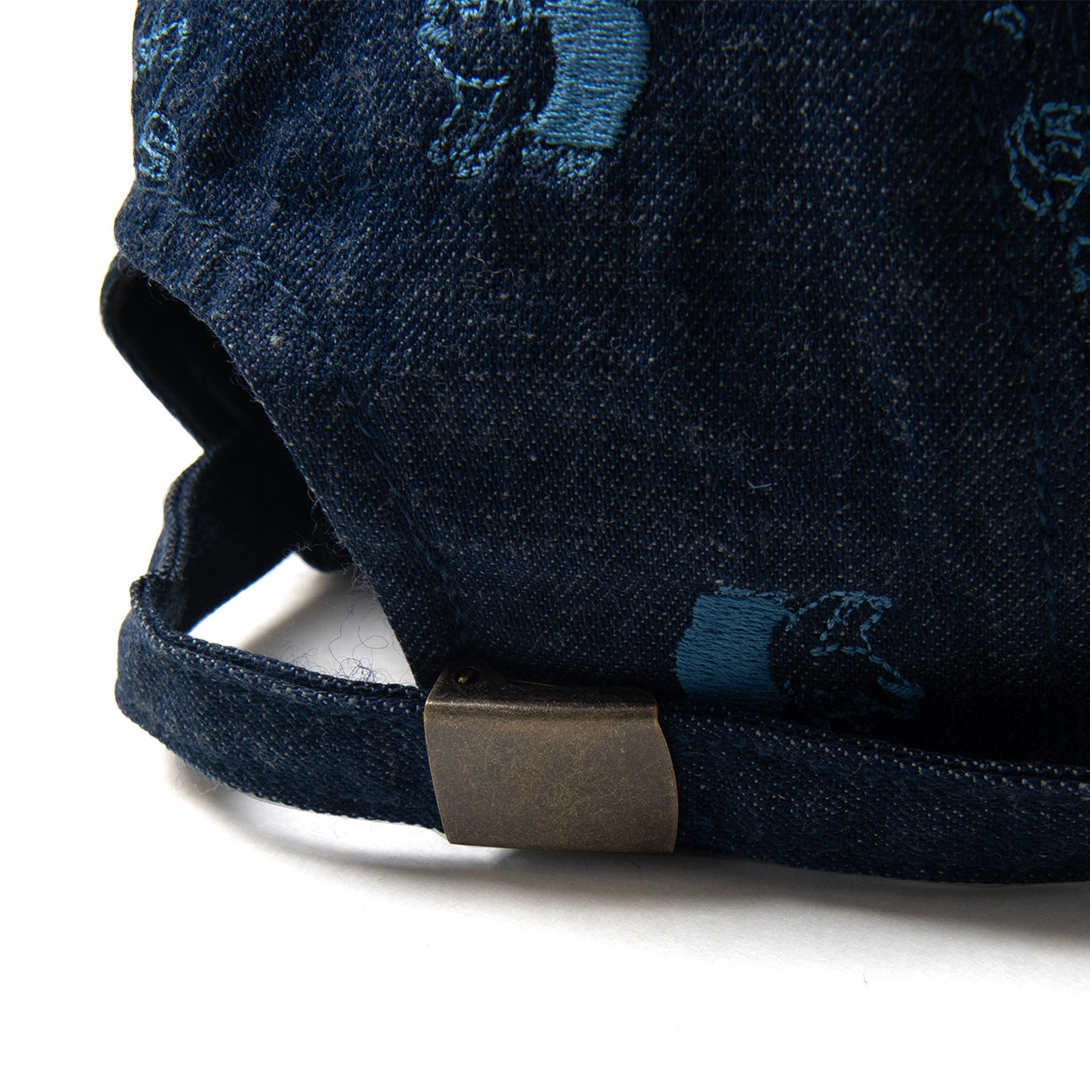 Studio D'Artisan Embroidered Denim Cap