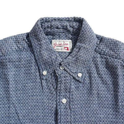 Graphzero Light Indigo Jacquard Shirt