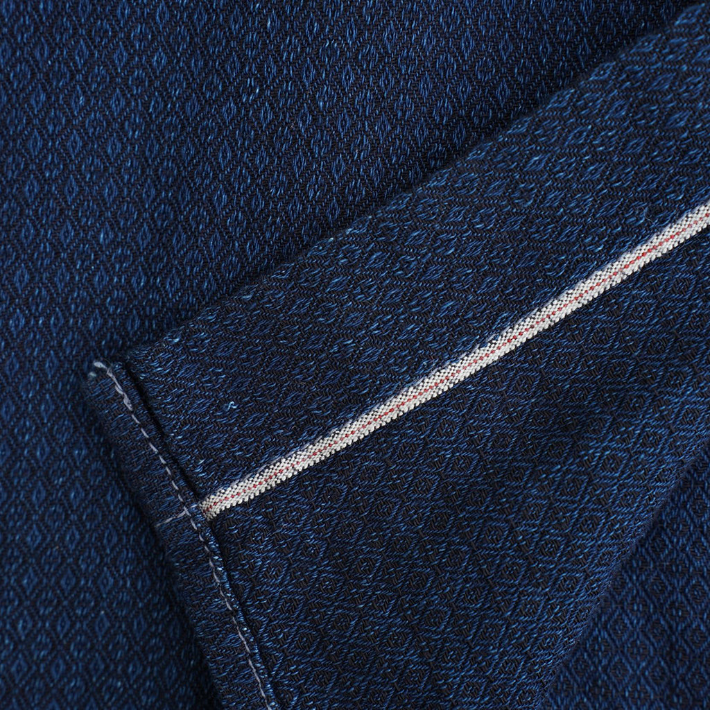 Graphzero Indigo Jacquard Shirt