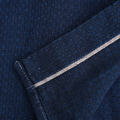 Graphzero Indigo Jacquard Shirt