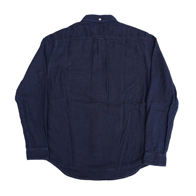 Graphzero Indigo Jacquard Shirt