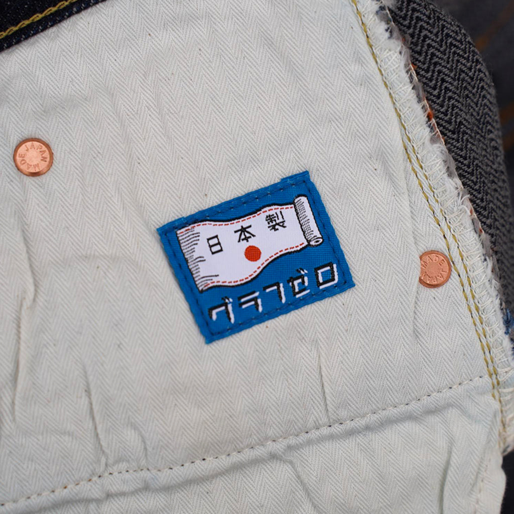 Graphzero 16oz. Herringbone Selvedge Jeans