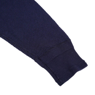 Loop & Weft Double Face Hex Honeycomb Crewneck Thermal (Navy)