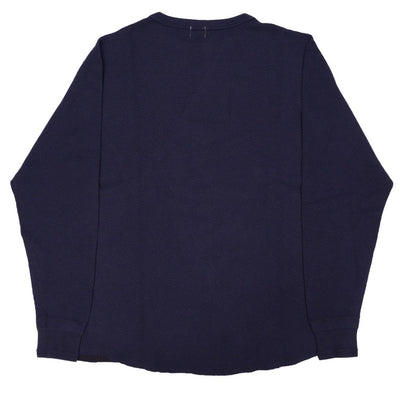 Loop & Weft Double Face Hex Honeycomb Crewneck Thermal (Navy)