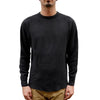 Loop & Weft Double Face Hex Honeycomb Crewneck Thermal (Black)