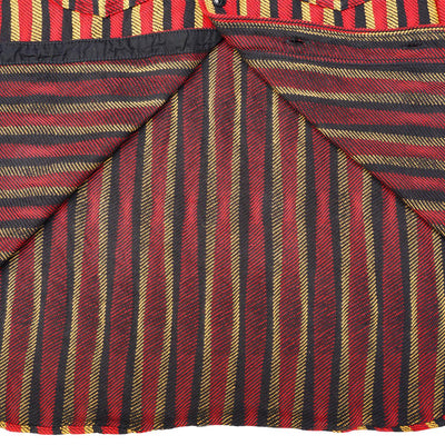 Samurai Jeans SDN23-01 Heavyweight "Drunk Stripe" Flannel Shirt (Red)