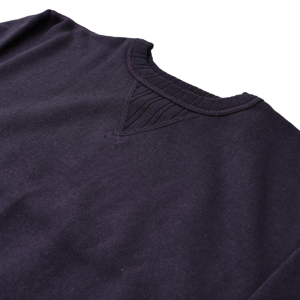 Fullcount Zimbabwean "Mother Cotton" Crewneck Sweatshirt (Navy)