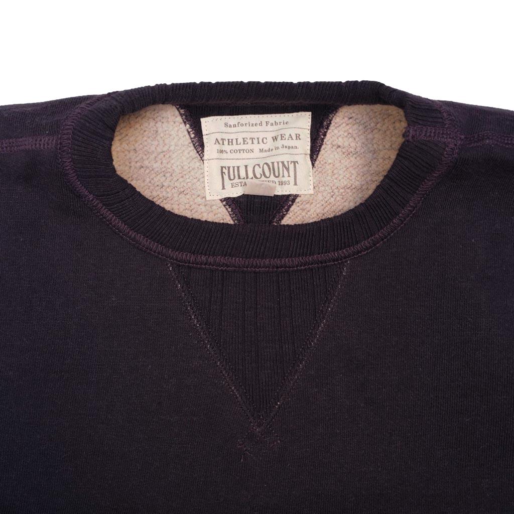 Fullcount Zimbabwean "Mother Cotton" Crewneck Sweatshirt (Navy)