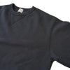 Loop & Weft SZ Vintage Pinborder Knit Double V Sweatshirt (Black)