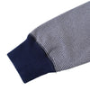 Loop & Weft SZ Vintage Pinborder Knit Double V Sweatshirt (Navy)