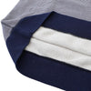 Loop & Weft SZ Vintage Pinborder Knit Double V Sweatshirt (Navy)
