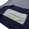 Loop & Weft SZ Vintage Pinborder Knit Double V Sweatshirt (Navy)