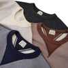 Loop & Weft SZ Vintage Pinborder Knit Double V Sweatshirt (Navy)