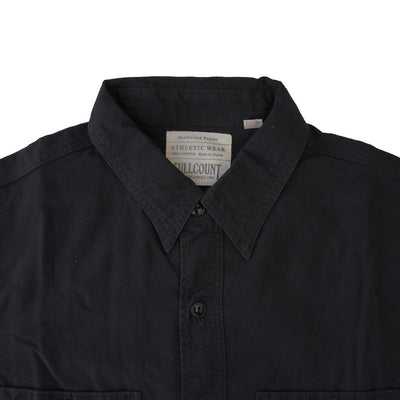 Fullcount Black Selvedge Chambray Shirt