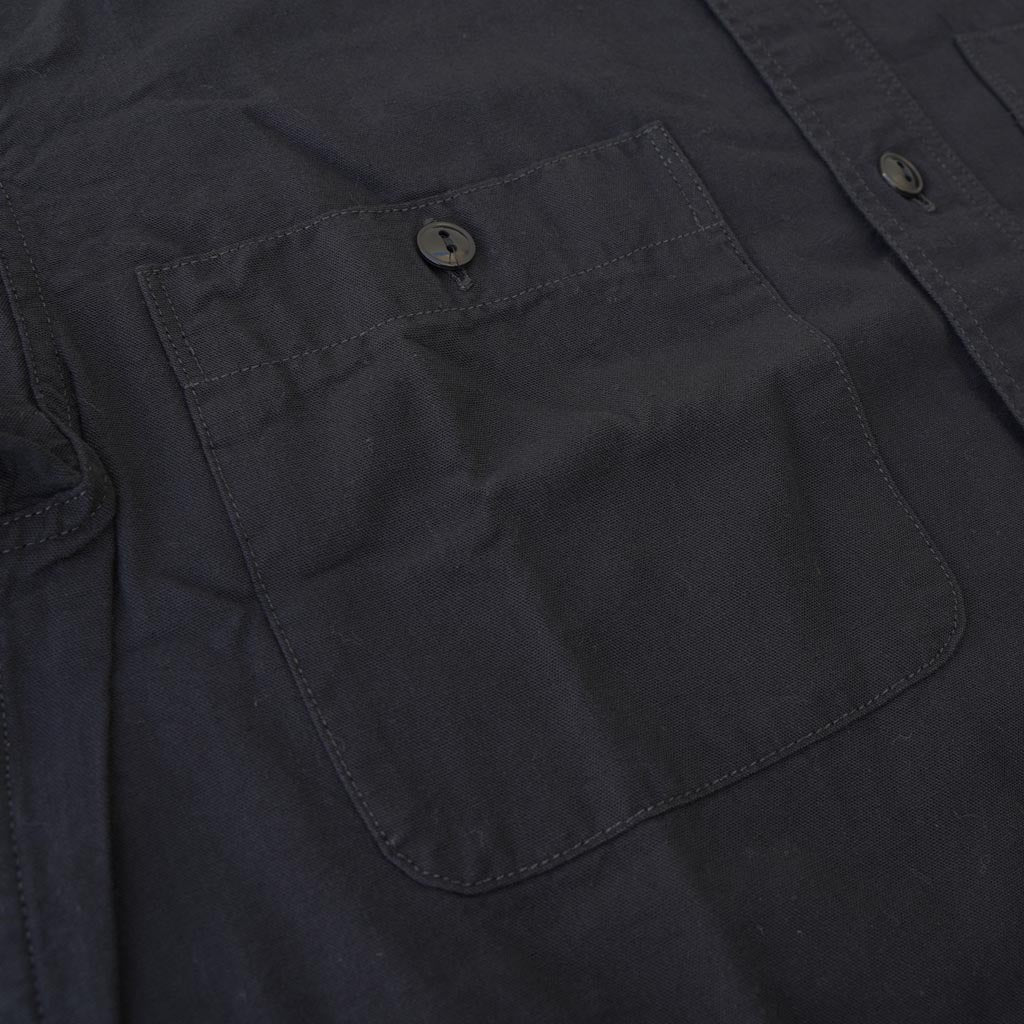 Fullcount Black Selvedge Chambray Shirt
