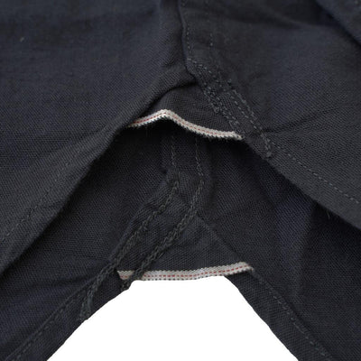 Fullcount Black Selvedge Chambray Shirt