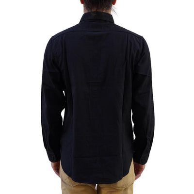 Fullcount Black Selvedge Chambray Shirt