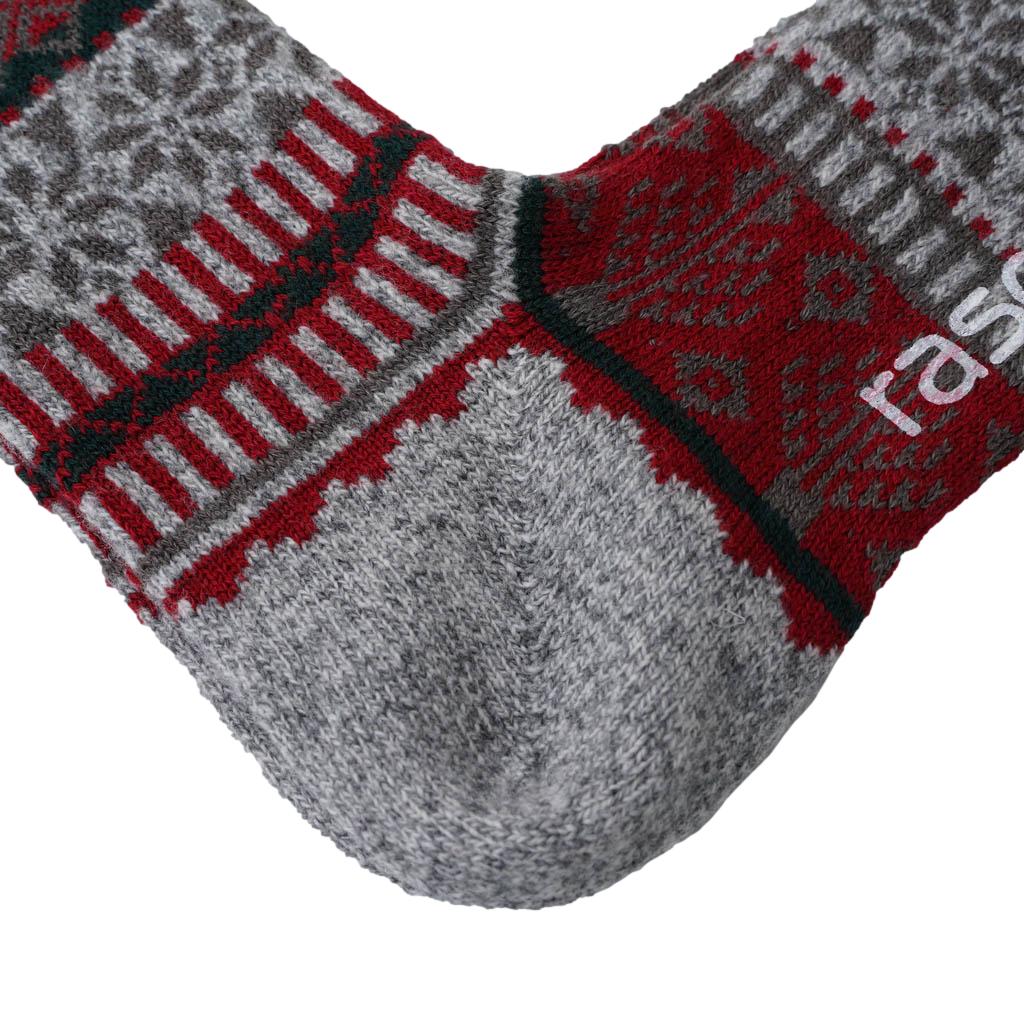 Rasox Snow Jacquard Crew Socks