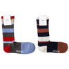 Rasox Jacquard Multi-Border Wool Crew Socks